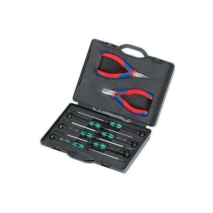 Knipex Knipex 002018 8 Piece Electricians Plier & Screwdriver Set