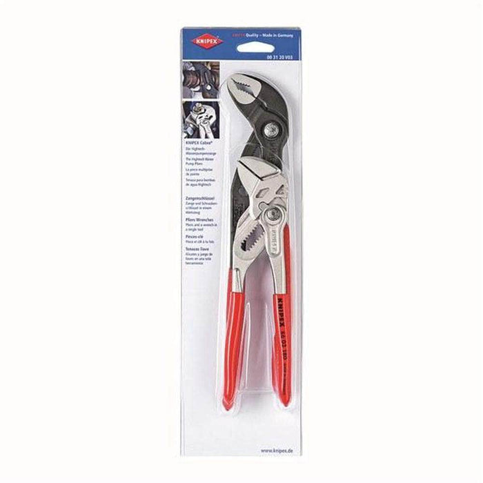 Knipex Knipex 003120V03 2 Piece Cobra Hightech Water Pump Wrench Plier Set