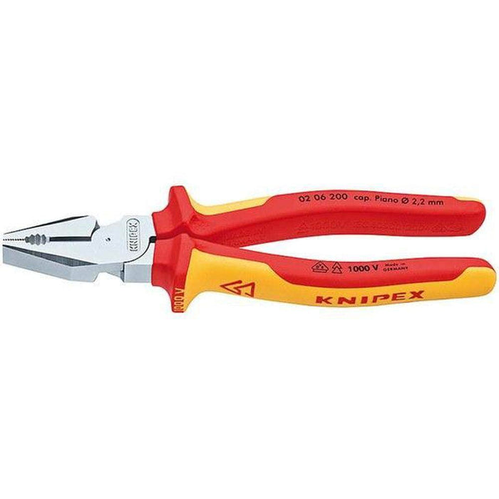 Knipex Knipex 0206200 200mm (8") 1000V Insulated Combination Plier