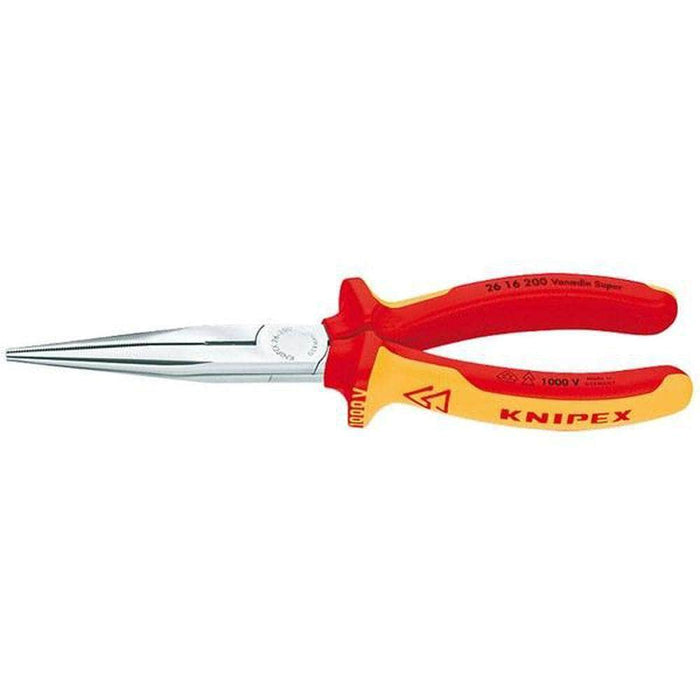 Knipex Knipex 2616200 200mm Snipe Pointed Long Nose Side St&k Beak Pliers