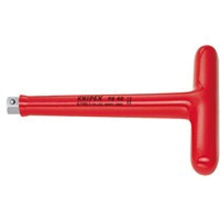 Knipex Knipex 98 40 200mm 1/2" Square Drive 1000V Insulated T-Handle Adaptor