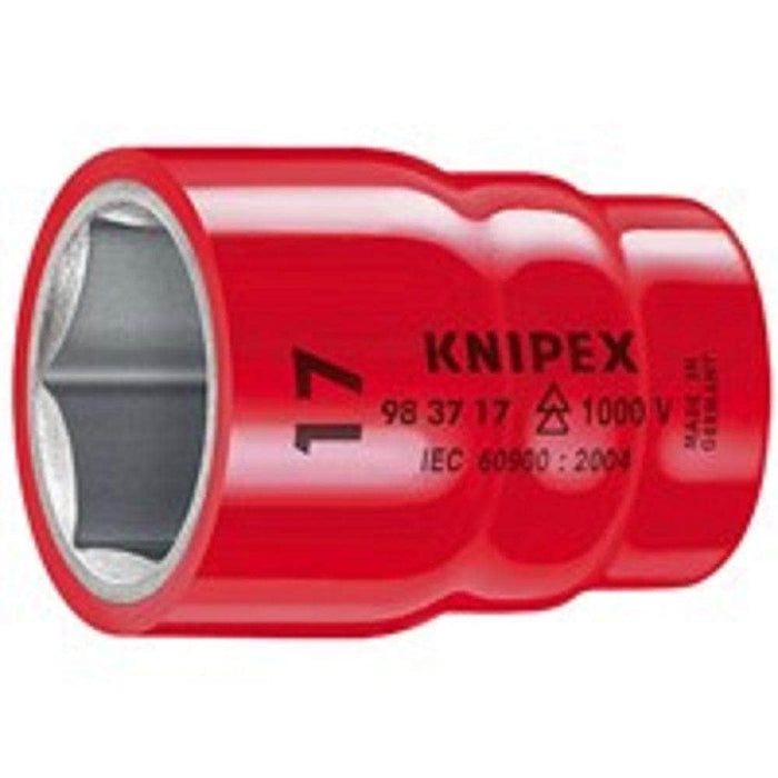 Knipex Knipex 983710 10mm 6 Point 3/8" Square Drive 1000V Insulated Socket