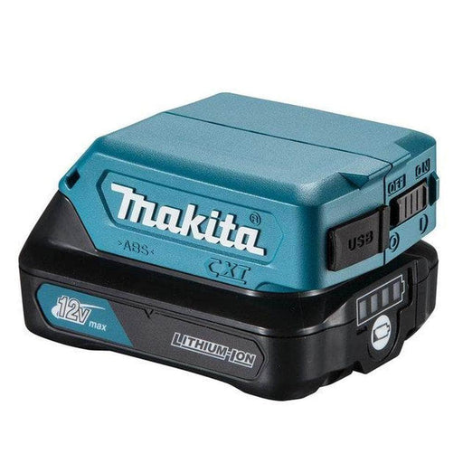 Makita Makita ADP08 12V MAX Cordless Li Ion USB Charging Adaptor (Skin Only)