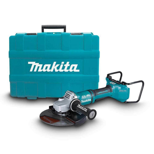 Makita Makita DGA901ZKU1 36V (18Vx2) 230mm (9") AWS Cordless Brushless Angle Grinder (Skin Only)