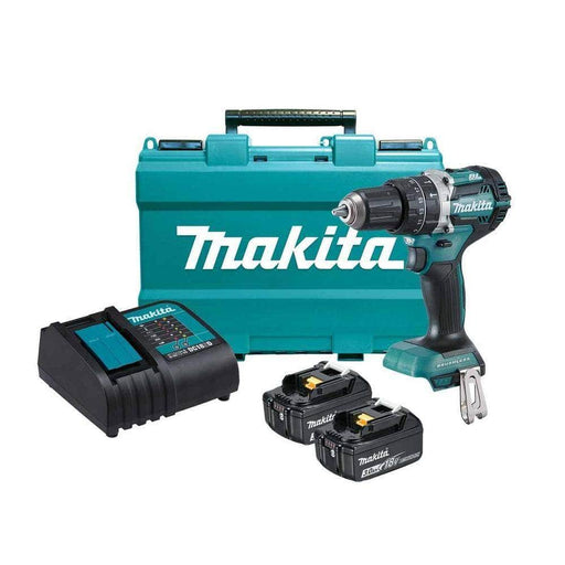 Makita Makita DHP484SFE 18V 3.0Ah Cordless Brushless Hammer Drill Driver Kit