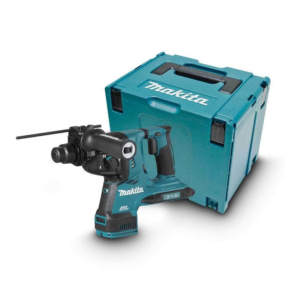Makita DHR282ZJ 36V (18Vx2) 28mm AWS Cordless Brushless SDS Plus Rotary