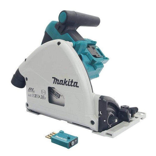 Makita Makita DSP601ZJU 36V (18V x 2) 165mm (6-1/2") AWS Cordless Brushless Plunge Circular Saw (Skin Only)