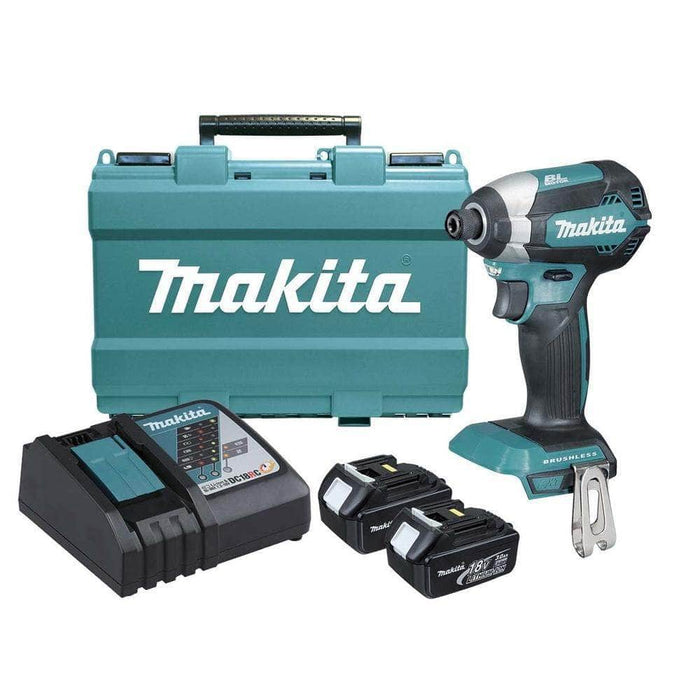 Makita Makita DTD153RFE 18V 3.0Ah Cordless Brushless Heavy Duty Impact Driver Kit