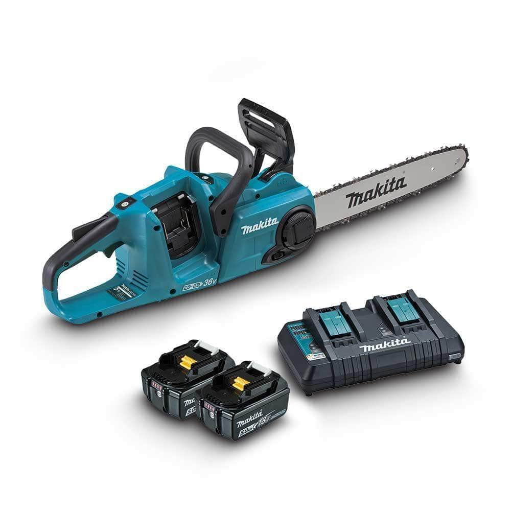 Makita Duc353pt2 36v (18vx2) 5.0ah 350mm (14