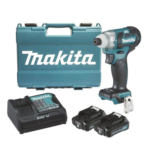 Makita Makita TD111DSAE 12V MAX 2.0Ah Cordless Brushless Impact Driver Kit