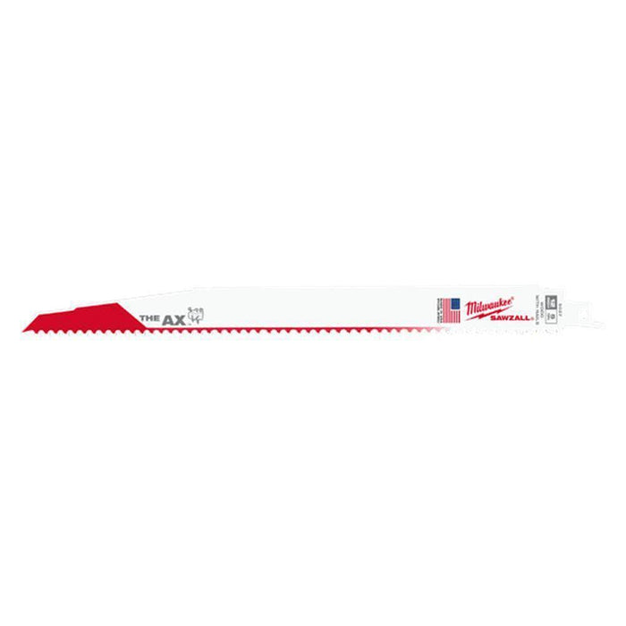 Milwaukee Milwaukee 48005027 5 Pack 300mm 5TPI The Ax SAWZALL Reciprocating Saw Blades