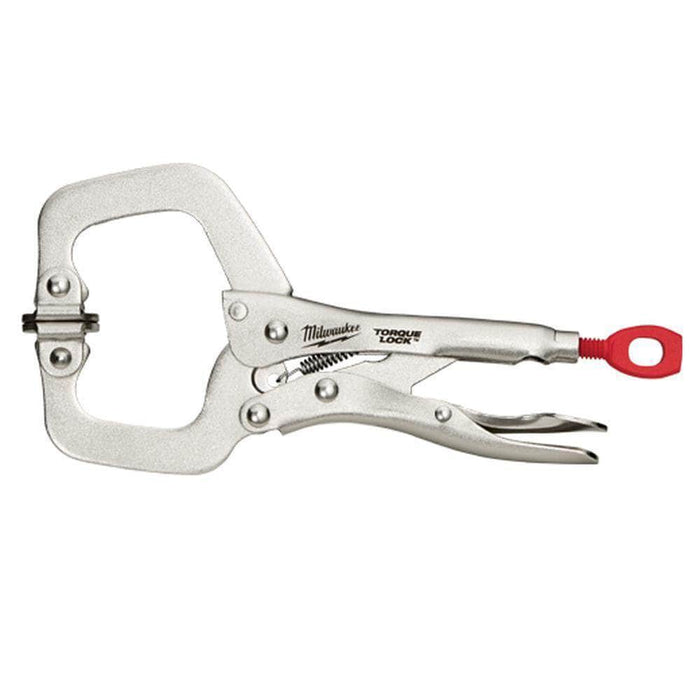 Milwaukee Milwaukee 48223522 152mm (6") Torque Lock Swivel Jaw C-Clamp Locking Pliers