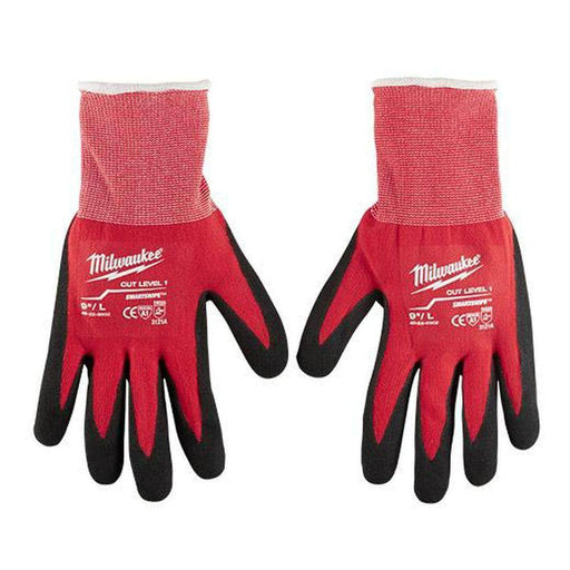 Milwaukee Milwaukee 48228901 Medium Cut Level 1 Work Gloves
