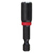 Milwaukee Milwaukee 49664502 1/4"x 50mm (2") Shockwave Magnetic Nutdriver Bit