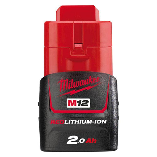 Milwaukee Milwaukee M12B2 M12 12V 2.0Ah Cordless REDLITHIUM-ION Battery