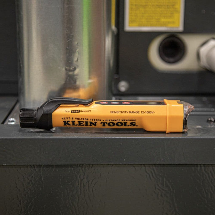 Klein A-NCVT-6 12-1000V AC Non-Contact Voltage Tester Pen with Laser Distance Meter