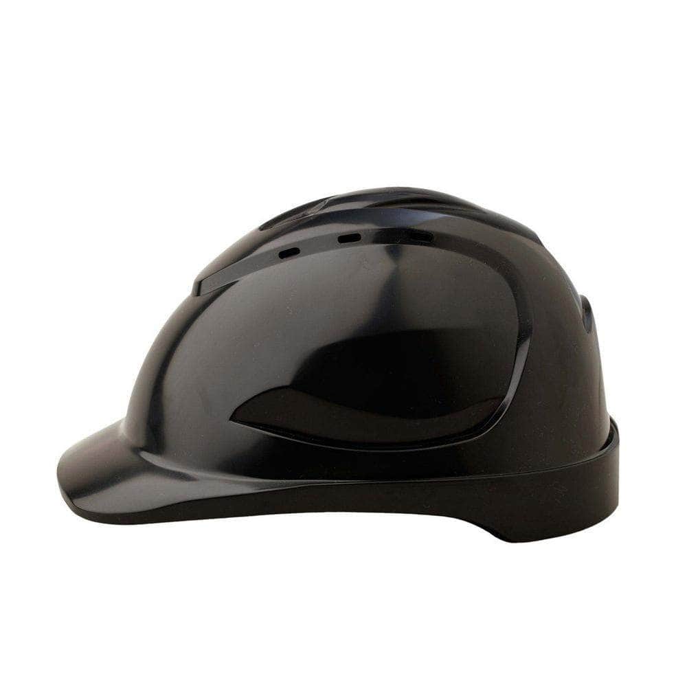 ProChoice ProChoice HHV9-BK V9 Black Vented Safety Hard Hat with Pushlock Harness