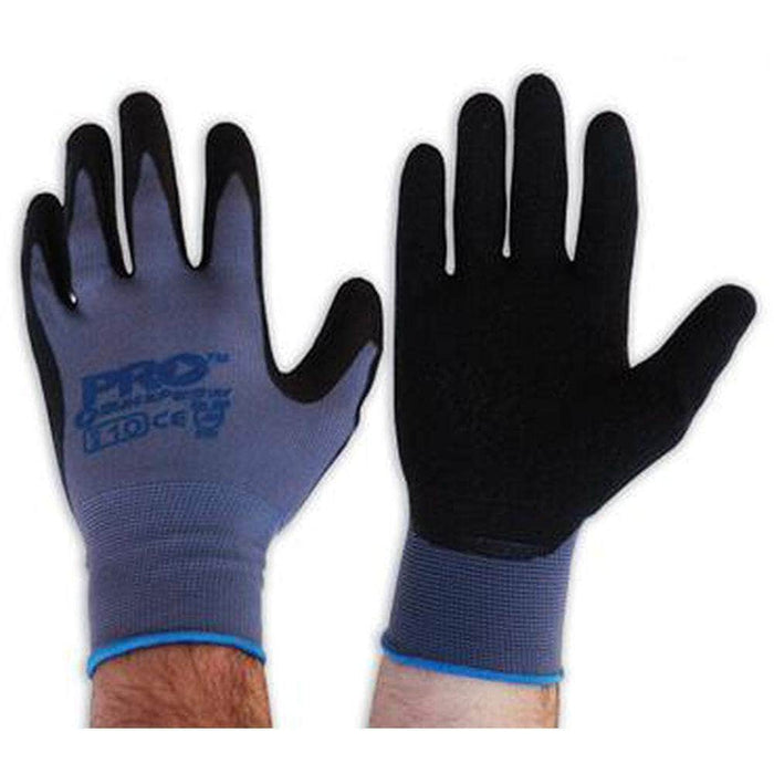 ProChoice ProChoice LN11 Size 11 Black Panther Nylon Latex Safety Gloves
