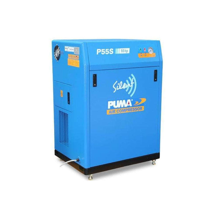 Puma Puma P55S 330L 10.0HP 7.5kW 415V 16.3Ah Silent Belt Drive Air Compressor