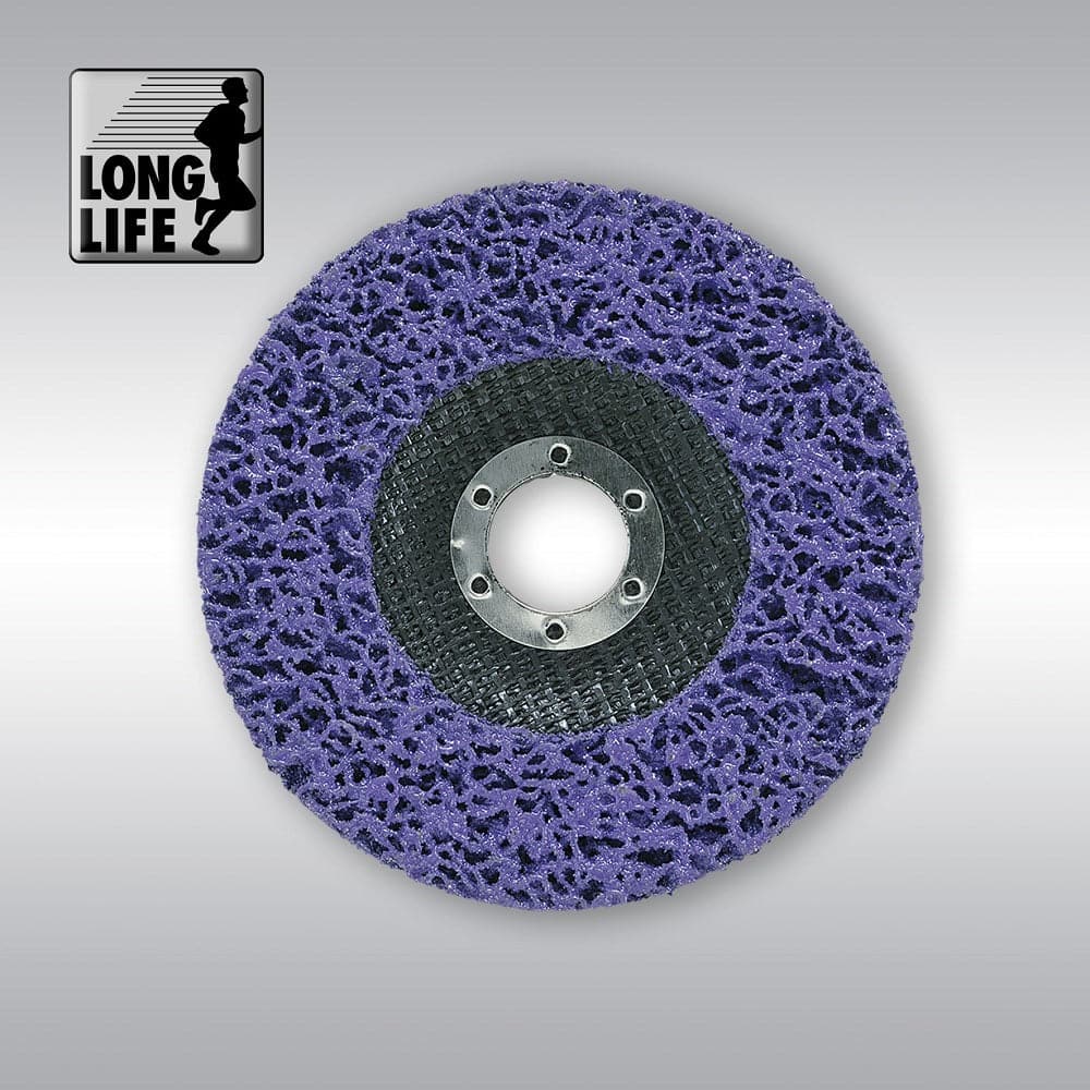 Makita B-29000 100mm (4") x 16mm Purple Fibreglass Silicone Carbide Strip Grinding Disc