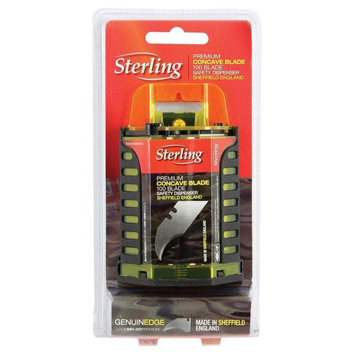 Sterling Sterling 991-TD 100 Piece Tungsten Concave Blade Dispenser