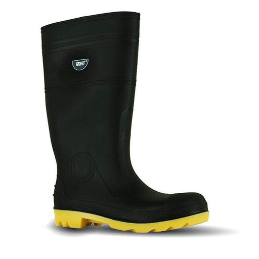 Team Team INDBY-8 Size 8 Yellow Industrial Steel Toe Gumboots