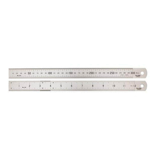 Toledo Toledo 150B6 150mm (6") Metric & SAE Stainless Steel Double Sided Ruler