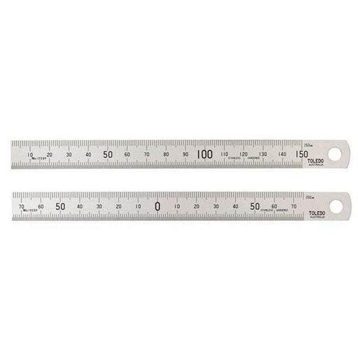 Toledo Toledo 300SP 300mm Metric Stainless Steel Double Sided Ruler