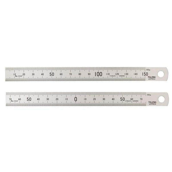 Toledo Toledo 300SP 300mm Metric Stainless Steel Double Sided Ruler