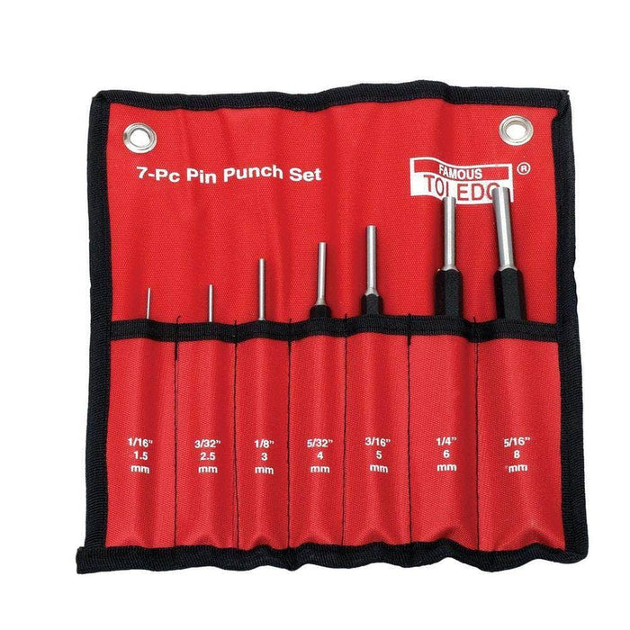 Toledo Toledo 301181 7 Piece Heavy Duty Pin Punch Set