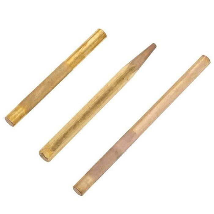 Toledo Toledo 301662 3 Piece Brass Drift Punch Set