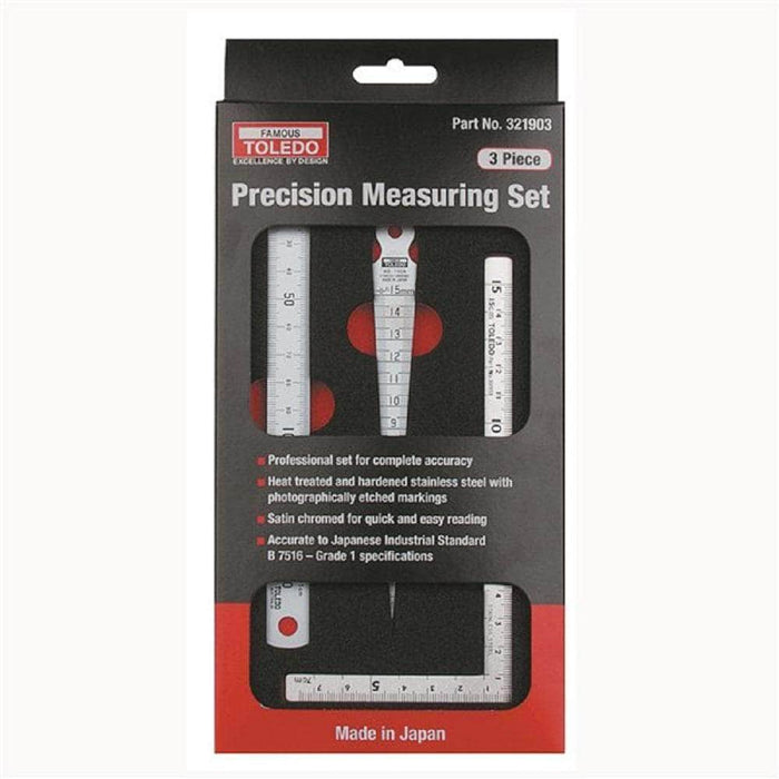 Toledo Toledo 321903 3 Piece Precision Measuring Set