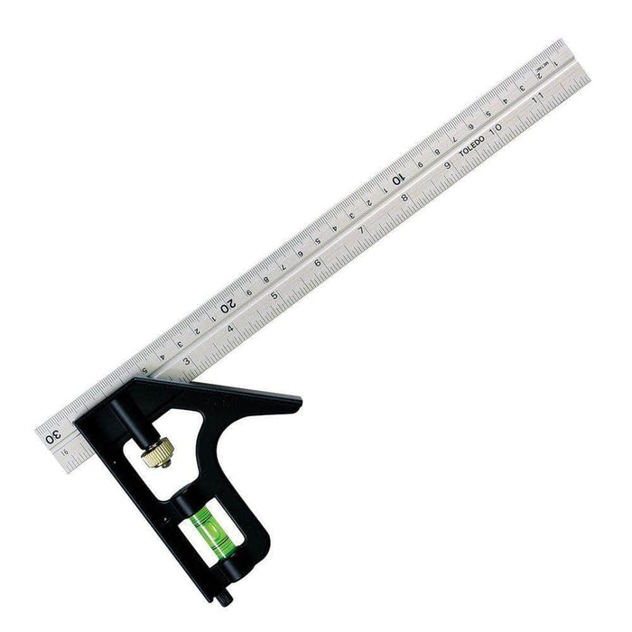 Toledo Toledo CS30012 300mm Metric & SAE Adjustable Combination Square