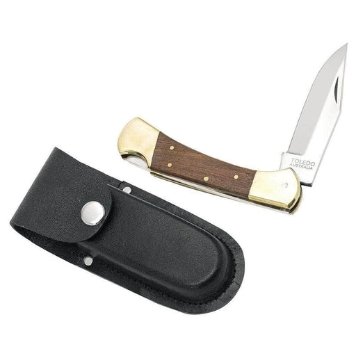 Toledo Toledo SK5 225mm Single Blade with Leather Pouch Stock Knife