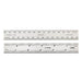 Toledo Toledo ST150ME6 150mm Metric & SAE Stainless Double Sided Steel Ruler