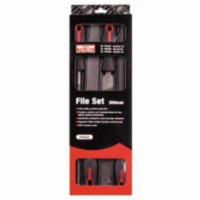 Toledo Toledo TFR3003 4 Piece 300mm Smooth Cut File Set