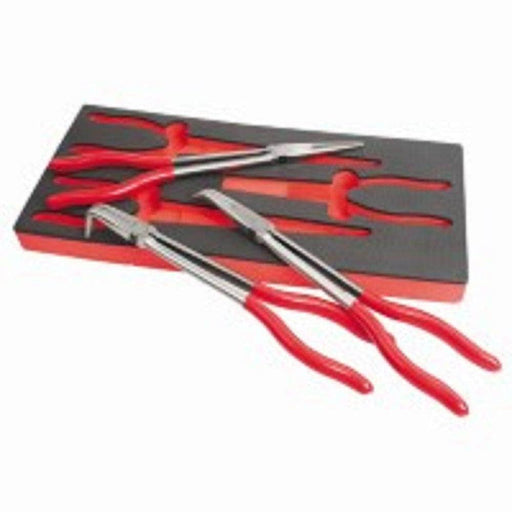 Toledo Toledo TPSA03 3 Piece Long Nose Plier Set with Foam Tray